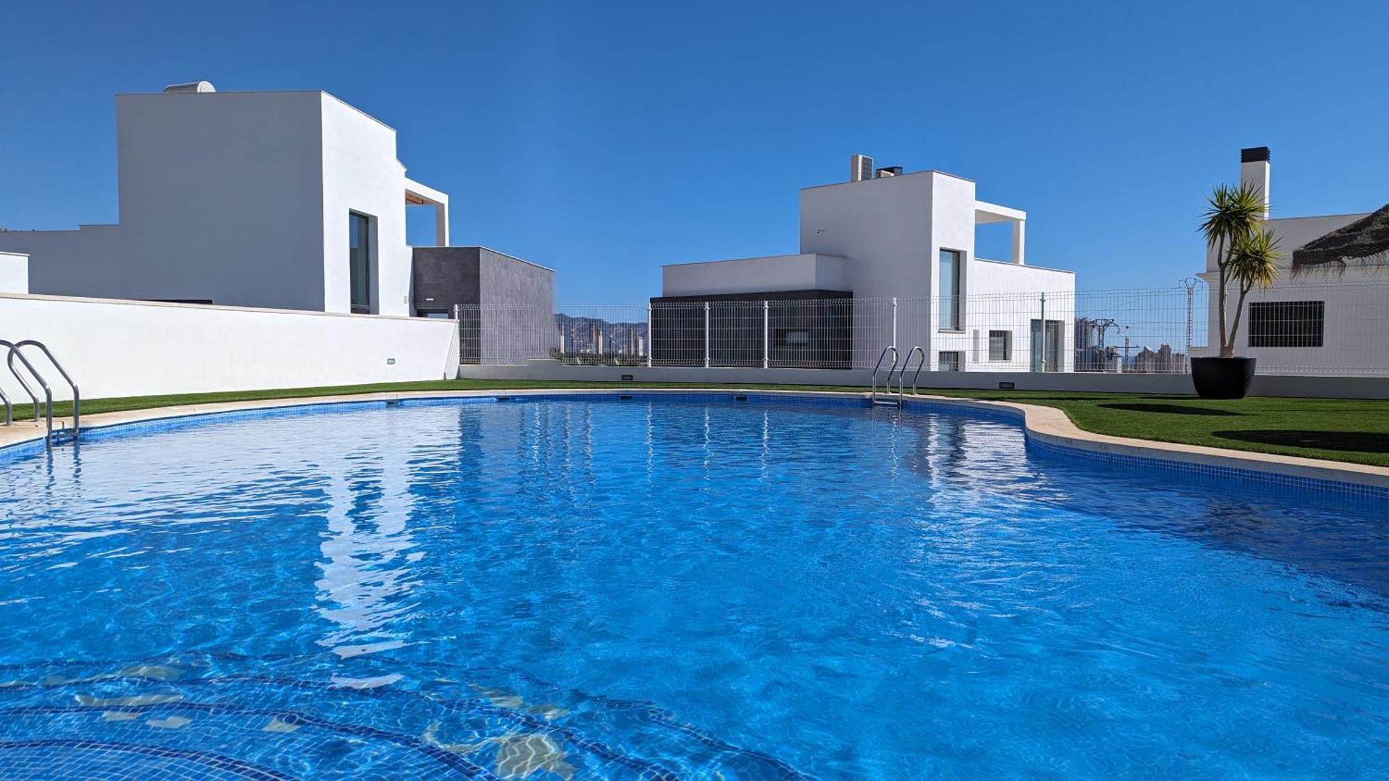 Panoramic Luxury Sea View House Finestrat Exterior foto